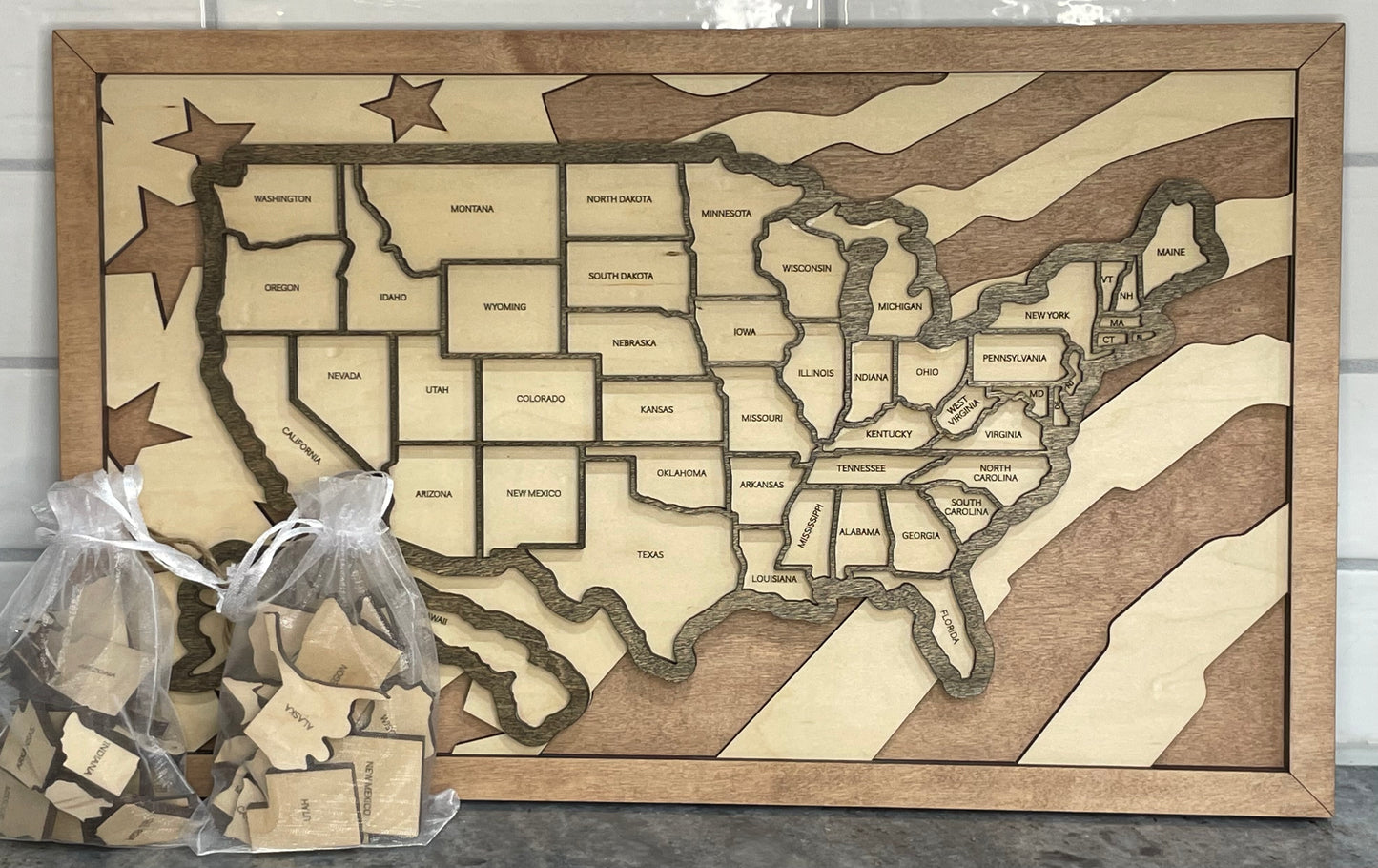 Travel Map - Flag
